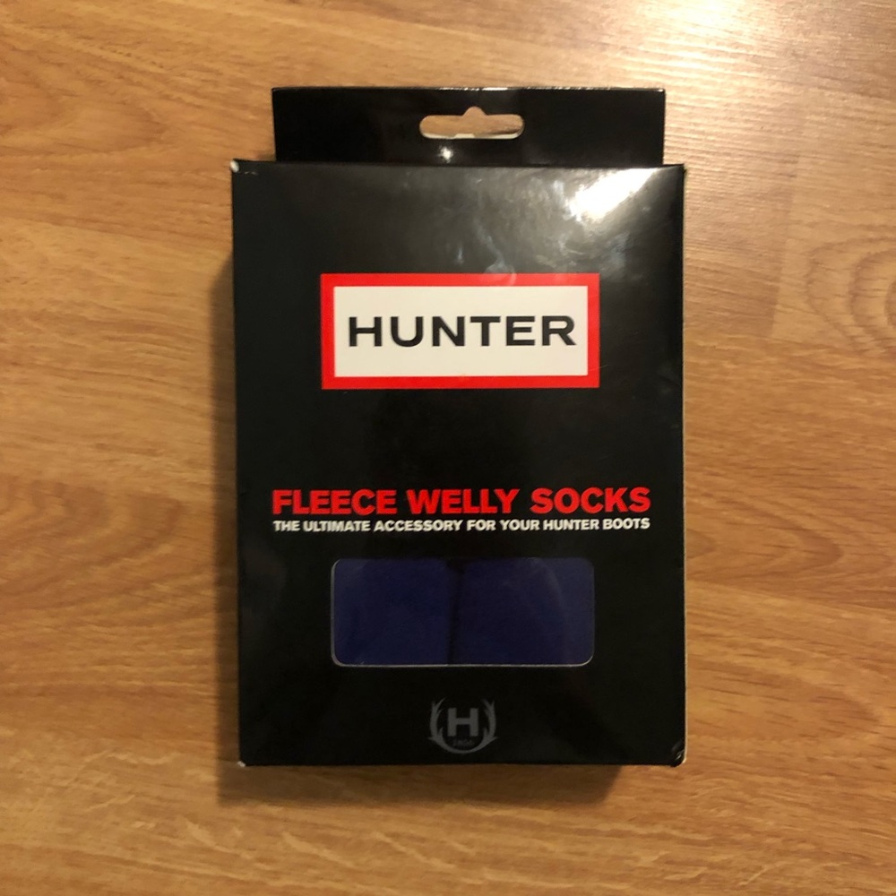 NWT | Hunter Boots | Purple Fleece Welly Socks | Size S